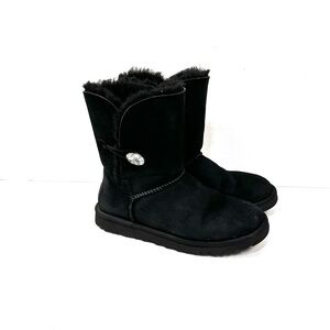UGG Bailey Button‎ Bling Boot Sz 8